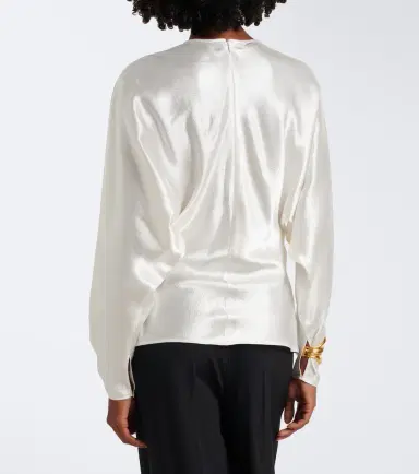 FFORME Sylvie satin top | Thumbnail 4