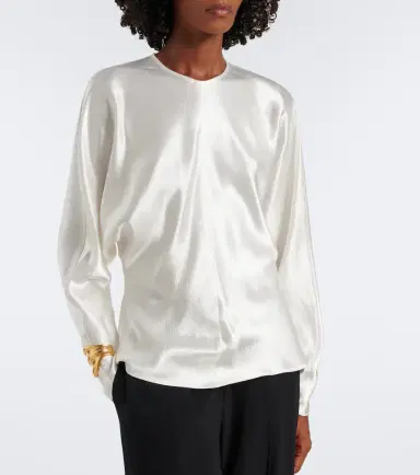 FFORME Sylvie satin top | Thumbnail 5