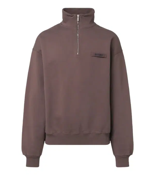 Jacquemus Camionneur half-zip cotton jersey sweatshirt