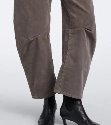 Nili Lotan Shon cotton-blend barrel-leg pants | Thumbnail 3 Nili Lotan Shon cotton-blend barrel-leg pants | Thumbnail 3