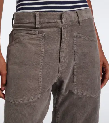 Nili Lotan Shon cotton-blend barrel-leg pants | Thumbnail 6 Nili Lotan Shon cotton-blend barrel-leg pants | Thumbnail 6
