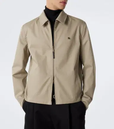 Burberry Reversible cotton gabardine blouson ajcket | Thumbnail 3