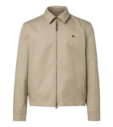 Burberry Reversible cotton gabardine blouson ajcket | Thumbnail 1