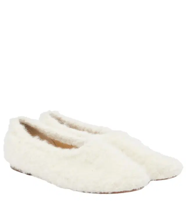 Gabriela Hearst Emperor shearling ballet flats