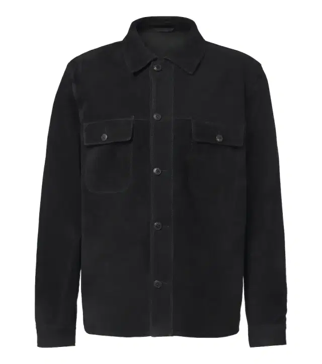 Sunspel Suede overshirt