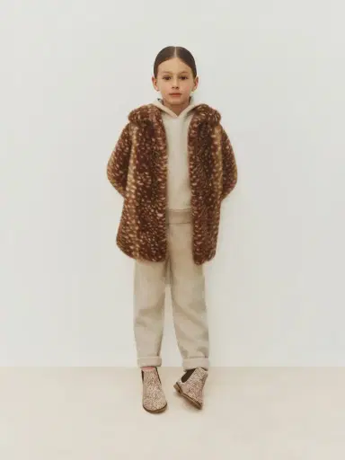 Bonpoint Doogie printed teddy coat | Thumbnail 5