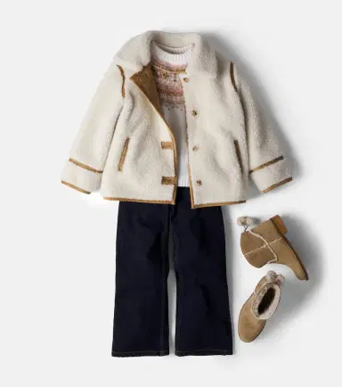Bonpoint Manya fleece jacket | Thumbnail 4