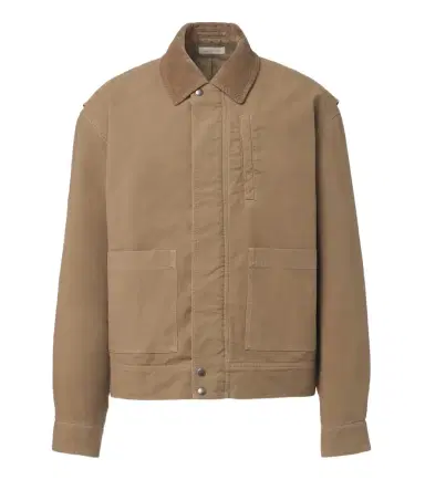 Dries Van Noten Corduroy-trimmed cotton field jacket | Thumbnail 1 Dries Van Noten Corduroy-trimmed cotton field jacket | Thumbnail 1