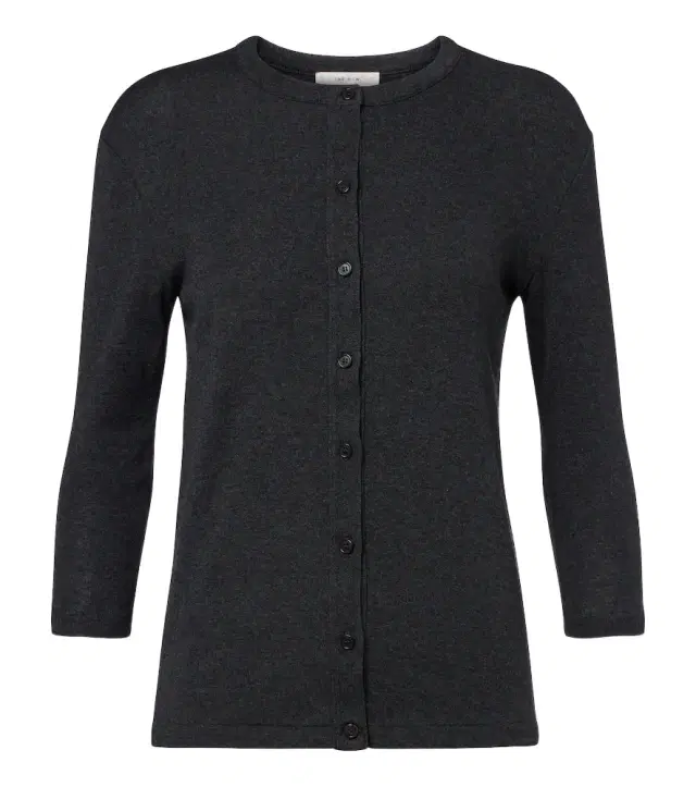 The Row Alena cotton, cashmere, and silk cardigan