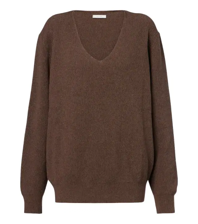 The Row Phef cotton and cashmere sweater