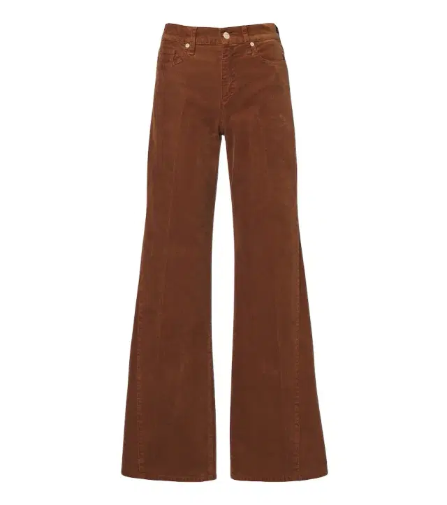 7 For All Mankind Lotta cotton-blend corduroy wide-leg pants