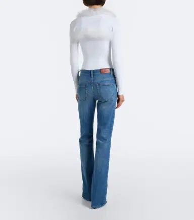 Gucci Mid-rise flared jeans | Thumbnail 6