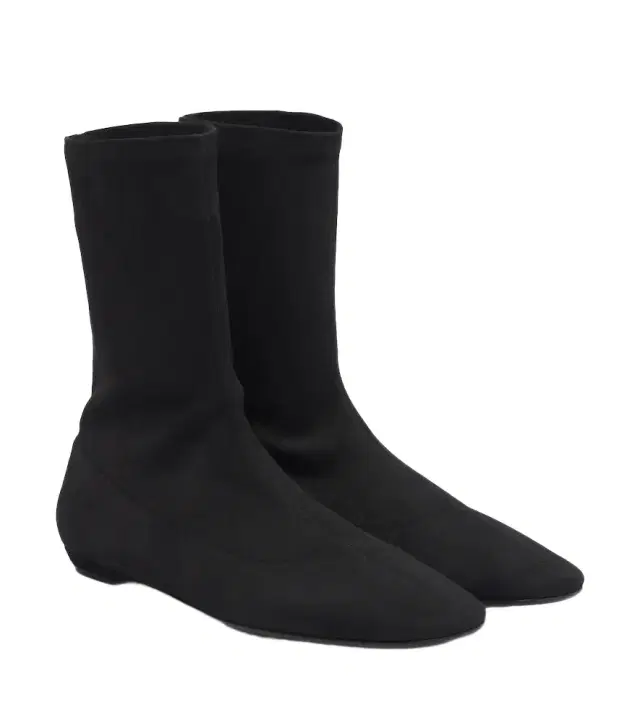 The Row Cindy suede ankle boots