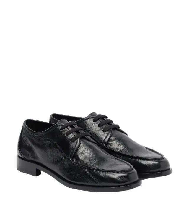 The Row Nino leather Derby shoes