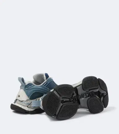 Balenciaga Triple S 2 denim sneakers | Thumbnail 3 Balenciaga Triple S 2 denim sneakers | Thumbnail 3