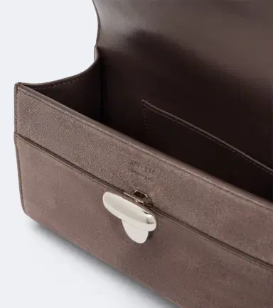 Savette Symmetry Pochette Small suede top-handle bag | Thumbnail 2 Savette Symmetry Pochette Small suede top-handle bag | Thumbnail 2