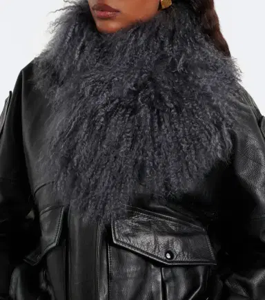Yves Salomon Shearling scarf | Thumbnail 2