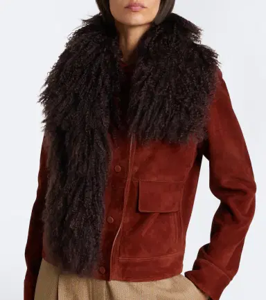 Yves Salomon Shearling scarf | Thumbnail 2