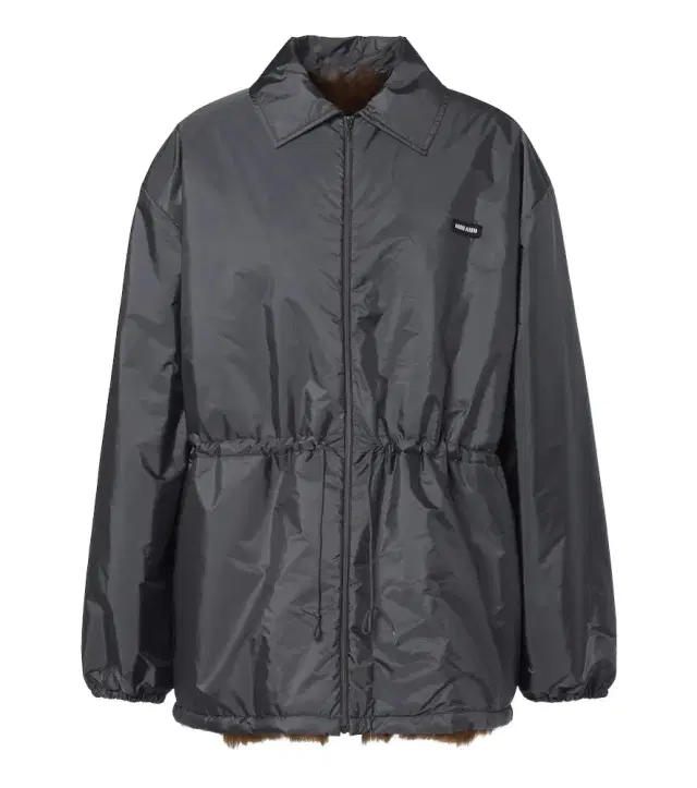 Miu Miu Shearling-lined blouson jacket