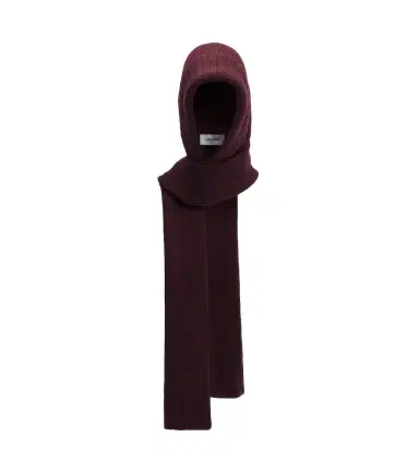 Yves Salomon Ribbed-knit wool and cashmere hood | Thumbnail 1