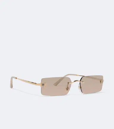 Cartier Eyewear Collection Signature C rectangular sunglasses | Thumbnail 4