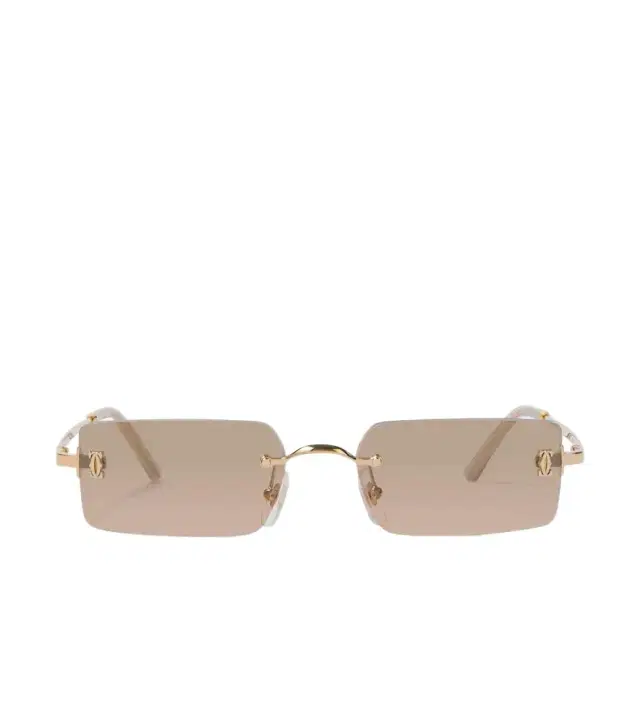 Cartier Eyewear Collection Signature C rectangular sunglasses