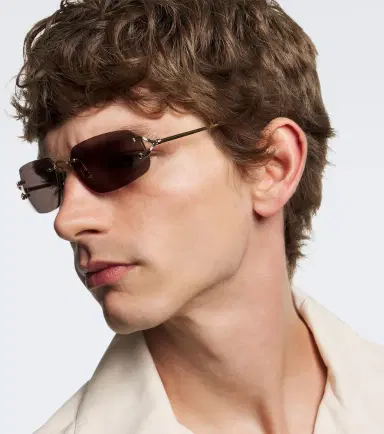 Cartier Eyewear Collection Signature C rectangular sunglasses | Thumbnail 2