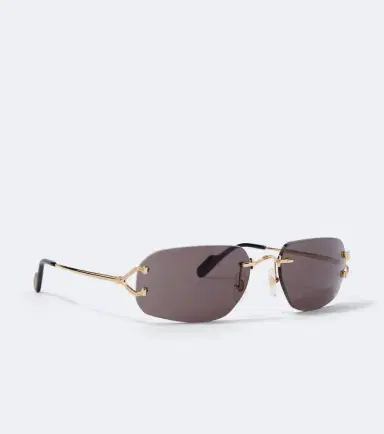 Cartier Eyewear Collection Signature C rectangular sunglasses | Thumbnail 4