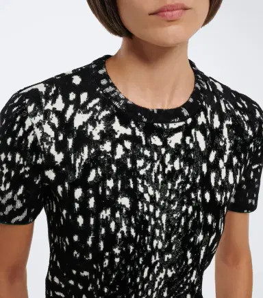 Tom Ford Jacquard velvet T-shirt | Thumbnail 5