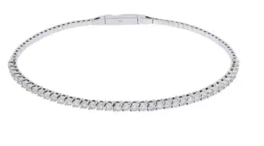 Wish Fine Jewelry 0.50ct Diamond 14K Gold Tennis Bracelet | Thumbnail 1