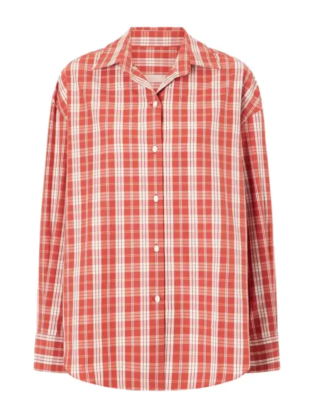 Faithfull En Vau Checked Cotton Shirt