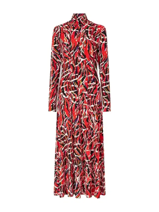 Proenza Schouler White Label Mabel Printed Jersey Maxi Dress