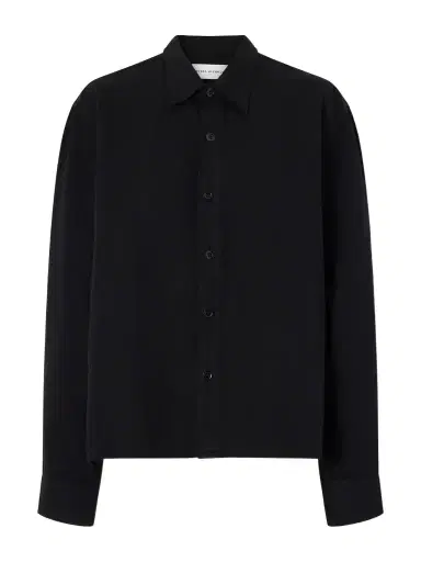 Studio Nicholson Hithe Garment-dyed Cotton And Linen-blend Shirt | Thumbnail 1 Studio Nicholson Hithe Garment-dyed Cotton And Linen-blend Shirt | Thumbnail 1