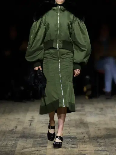 Simone Rocha Satin Midi Skirt | Thumbnail 6 Simone Rocha Satin Midi Skirt | Thumbnail 6