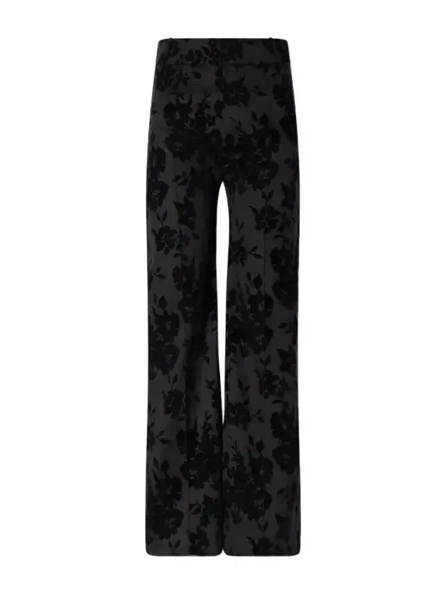 DESTREE Yoshitomo Flocked Straight-leg Pants