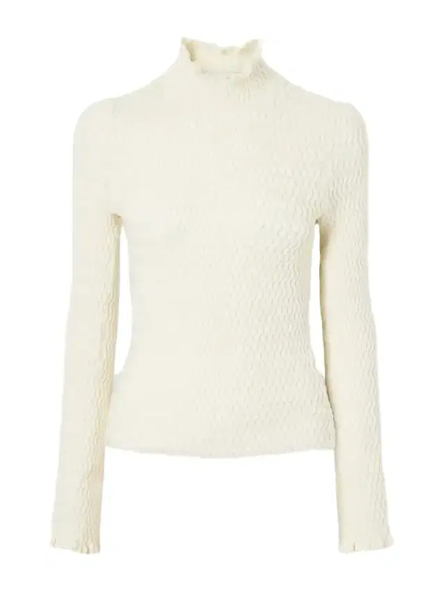 Proenza Schouler White Label Juniper Turtleneck Cable-knit Cotton-blend Sweater