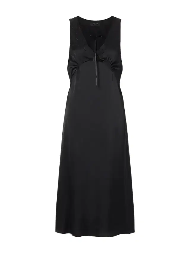 Simone Rocha Bow-detailed Embroidered Satin Midi Dress