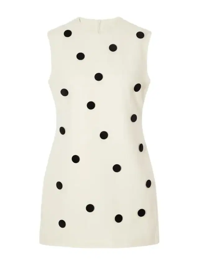 DESTREE Carole Polka-dot Crepe Mini Dress