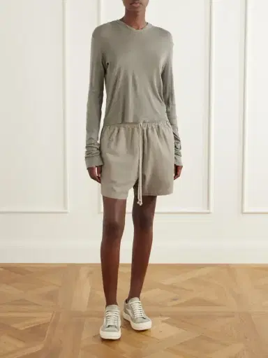 Rick Owens Drkshdw Cotton-jersey Shorts | Thumbnail 2