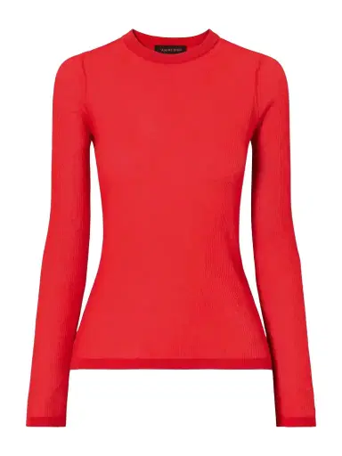 Anine Bing Tiana Ribbed Cotton-blend Sweater | Thumbnail 1 Anine Bing Tiana Ribbed Cotton-blend Sweater | Thumbnail 1