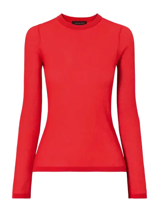Anine Bing Tiana Ribbed Cotton-blend Sweater