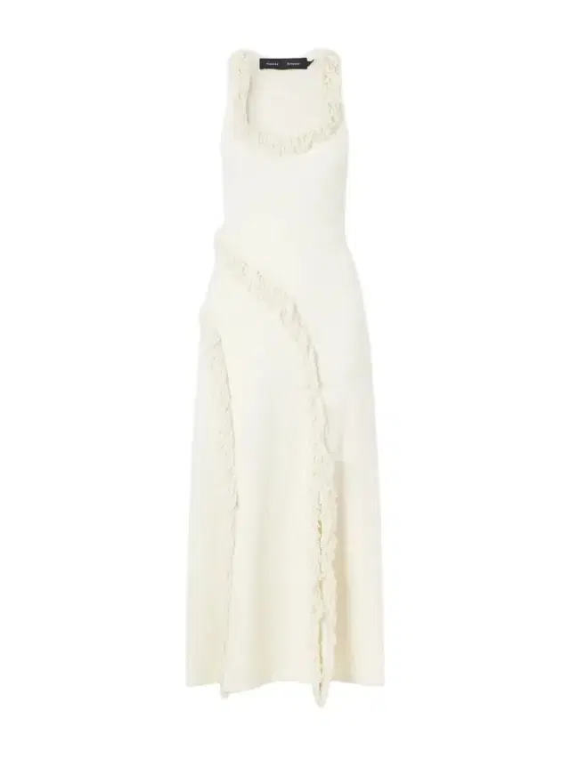 Proenza Schouler Nilo Fringed Jacquard Midi Dress