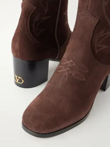 Valentino Garavani Zimmy 40 Suede Ankle Boots | Thumbnail 5 Valentino Garavani Zimmy 40 Suede Ankle Boots | Thumbnail 5