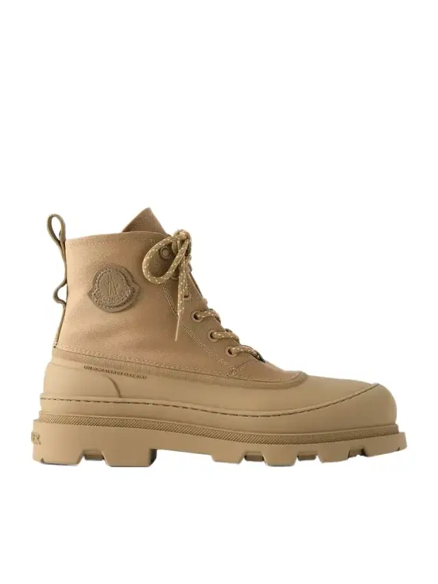 Moncler Vera Sheal Rubber-trimmed Nylon Ankle Boots