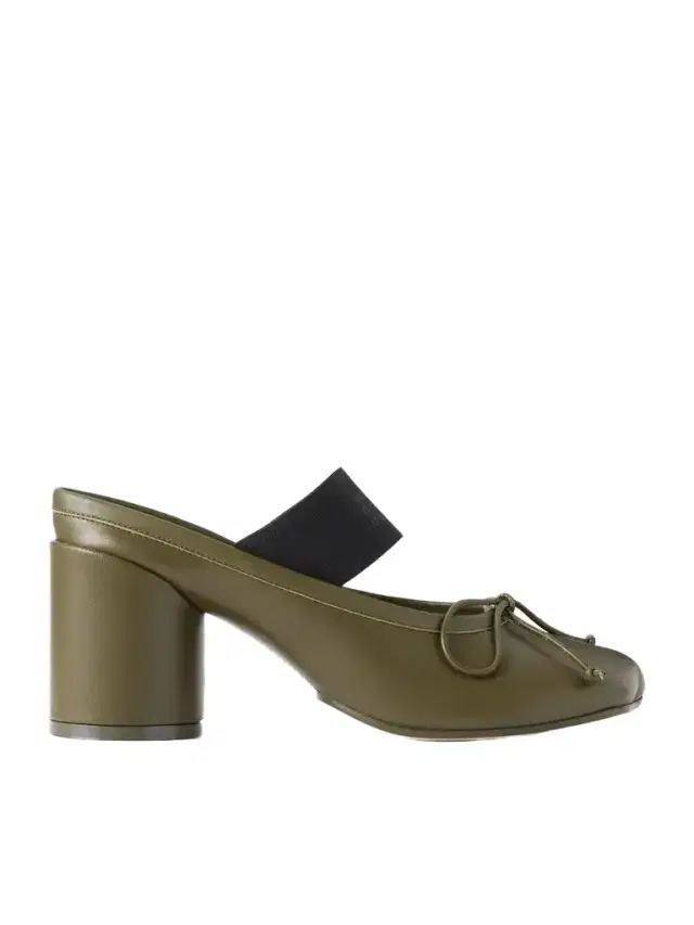 MM6 MAISON MARGIELA Bow-embellished Leather Pumps