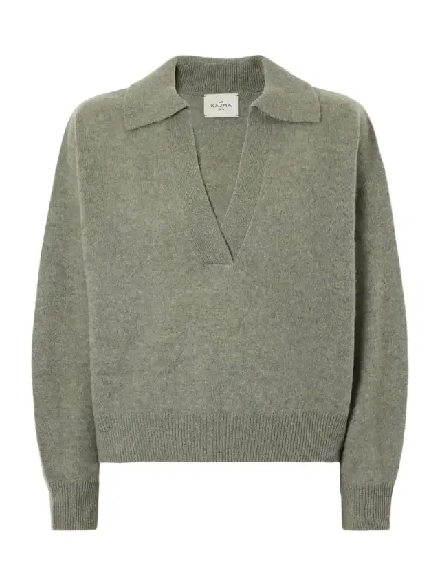 Le Kasha Jacksob Cropped Cashmere Sweater