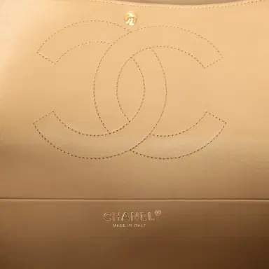 Chanel Chanel Maxi "Souplissimo" Small Flap Bag Dark Beige Suede Gold Hardware | Thumbnail 10 Chanel Chanel Maxi "Souplissimo" Small Flap Bag Dark Beige Suede Gold Hardware | Thumbnail 10