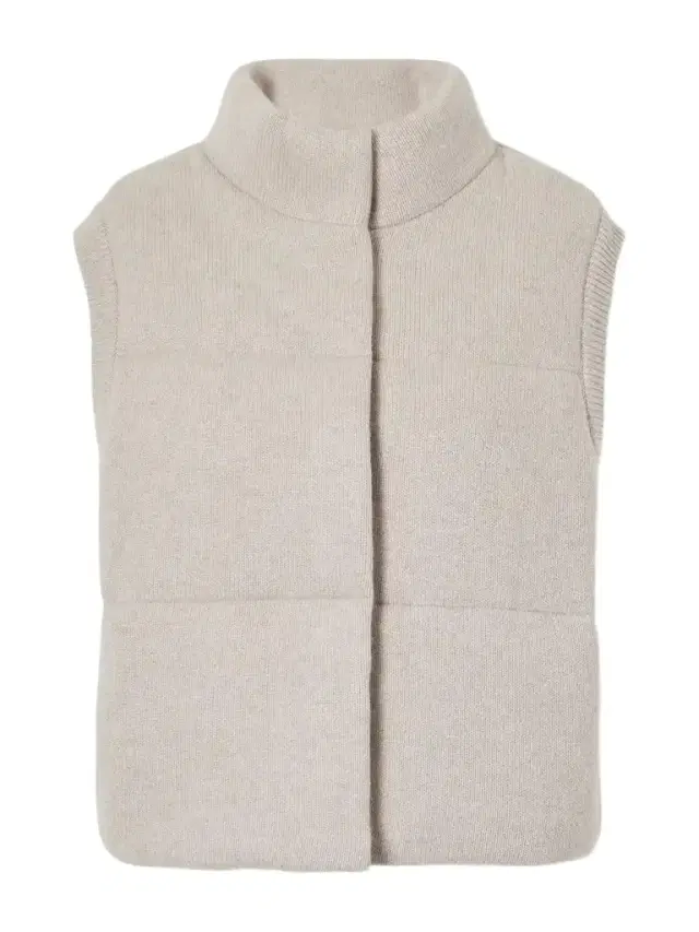 Le Kasha Montana Ribbed Cashmere Puffer Vest