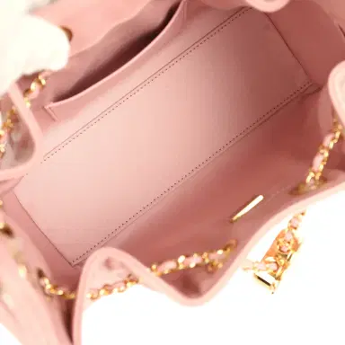 Chanel Chanel Mini 25 Hobo Bag Light Pink Caviar Gold Hardware | Thumbnail 8 Chanel Chanel Mini 25 Hobo Bag Light Pink Caviar Gold Hardware | Thumbnail 8