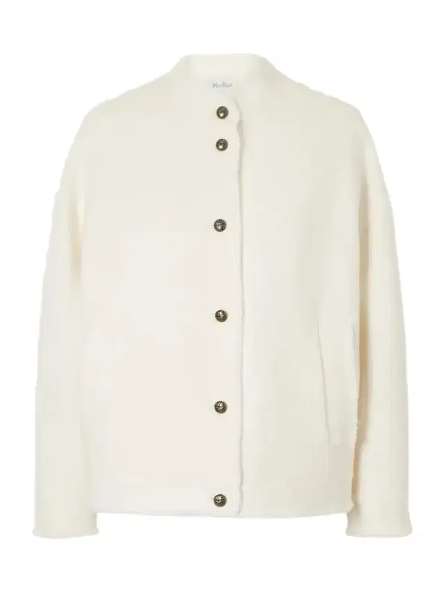 Max Mara Mxmpalmizi Fringed Wool-bouclé Jacket